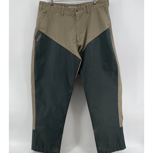 COLUMBIA BRIARSHUN STOUT HUNTING PANTS Men's 38x 31* Dark Tan Black Outdoors